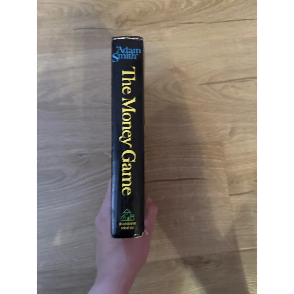 The Money Game Adam Smith Hardcover Dust Jacket 1968 Personal Finance